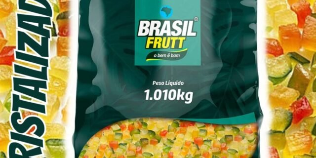 Frutas Cristalizadas 1.010Kg – Brasil Frutt