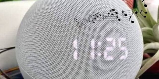 Echo Dot (4ª geração): Smart Speaker com Relógio e Alexa (2 Cores)