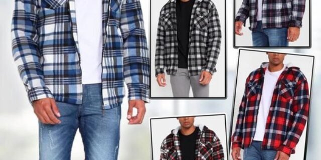 Jaqueta Xadrez Black River Com Capuz Masculina