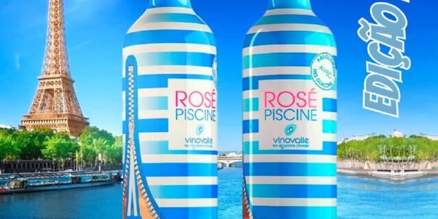 Rose Piscine Stripes Vinho Francês Edição Paris 750ml