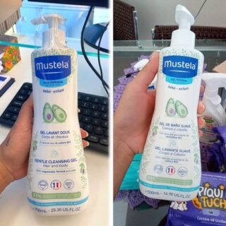 Mustela Gel Lavante Suave com Abacate Orgânico 500ml