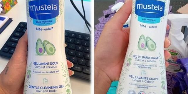 Mustela Gel Lavante Suave com Abacate Orgânico 500ml