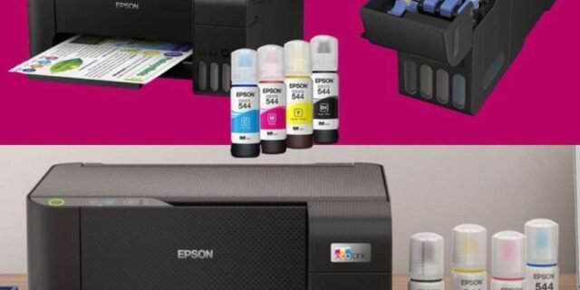 Multifuncional Epson EcoTank L3210 – Tanque de Tinta Colorida, USB, Bivolt