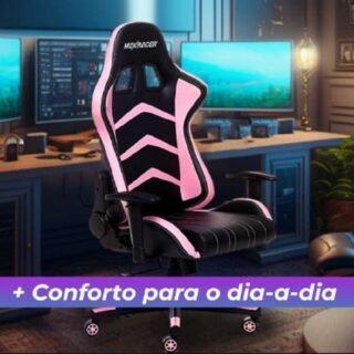 MAX RACER – Cadeira Gamer Aggressive (3 Cores)