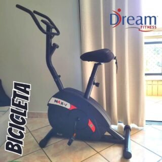 Dream Fitness Vertical MAX V – Bicicleta Ergométrica, PRETO