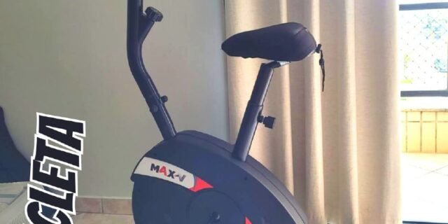 Dream Fitness Vertical MAX V – Bicicleta Ergométrica, PRETO