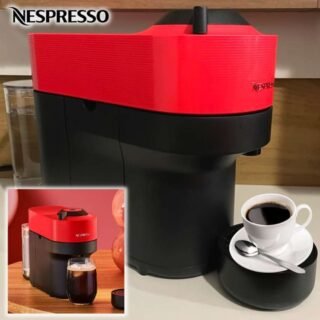 Nespresso Vertuo Pop Vermelho Pimenta 110V, Cafeteira