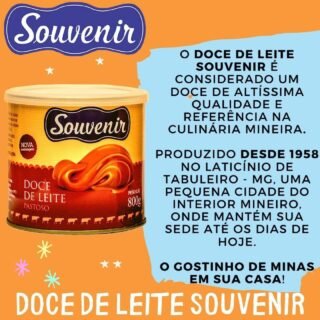Doce de Leite Pastoso – Souvenir – 800Gr