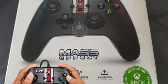 PowerA Enhanced Wired Controller for Xbox Series X|S – Mass Effect N7