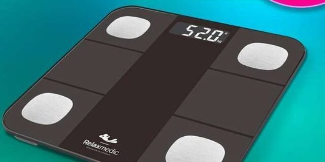 Balança Digital Corporal Bioimpedância c/Aplicativo Bluetooth