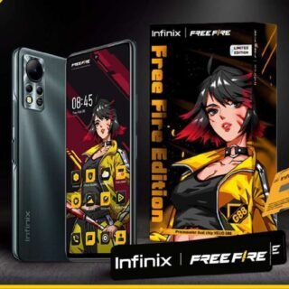 Smartphone Infinix Free Fire Limited Edition, 128GB, 6GB RAM