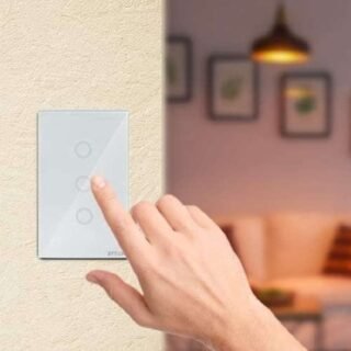 Interruptor Inteligente Smarteck 4X2″ 3 Módulos Bivolt Touch