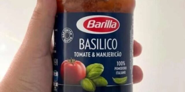 Molho Tomate e Manjericão Barilla 400g
