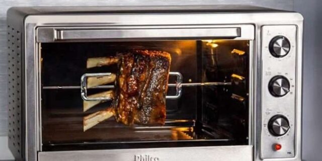 Forno Elétrico Philco PFE70IR Rotisserie Aço Inox 70L 220V