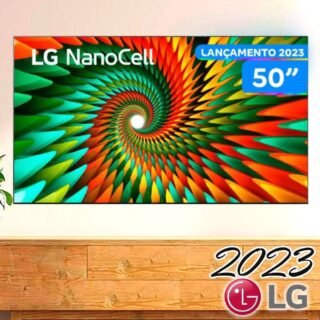 Smart TV 50” 4K Ultra HD LED LG NanoCell 50NANO77