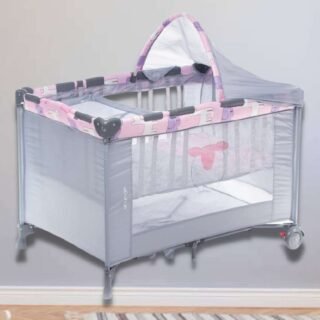 Berço Portátil Funny, Voyage, Rosa
