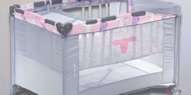 Berço Portátil Funny, Voyage, Rosa