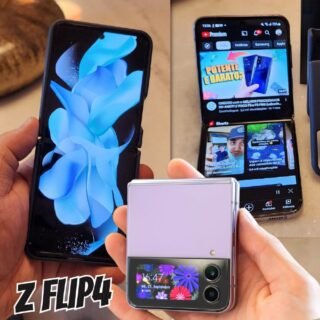 Smartphone Samsung Galaxy Z Flip4 5G 128GB (3 Cores)