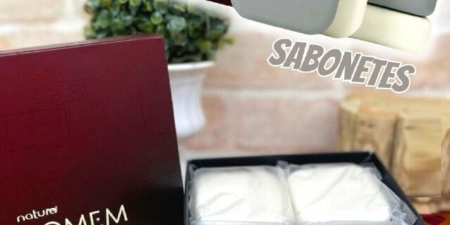 Presente Natura Homem Cor.Agio e Emocion.e Sabonetes