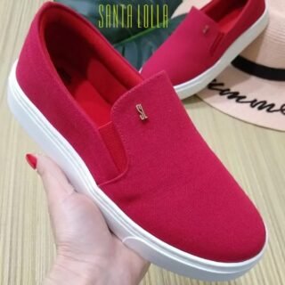 Slip On Santa Lolla Lona Feminino