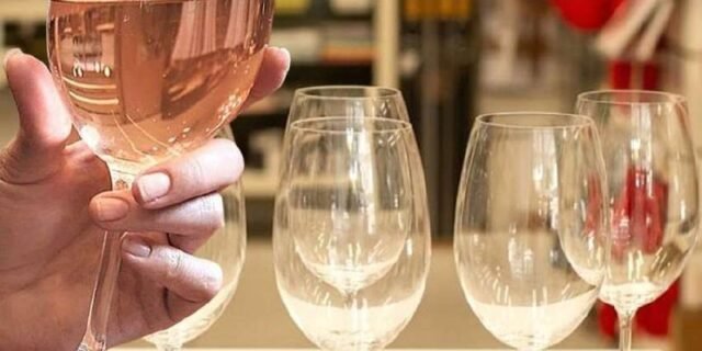 Jogo de Taças para Vinho Cristal 450ml 6 Peças – Haus Sense