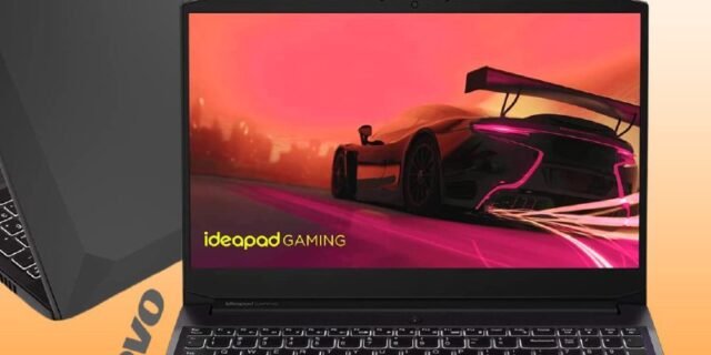 Lenovo Notebook ideapad Gaming 3 R7-5800H 8GB 256GB SSD PCIe GTX 1650 4GB 15.6″ FHD W11 82MJ0001BR, preto