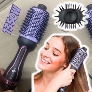 Escova Secadora Oval Multi EB111 1350W Lilás – Bivolt