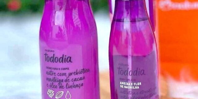 Conjunto Tododia Ameixa e Flor de Baunilha