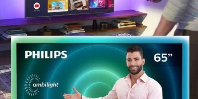 PHILIPS Android TV Ambilight 65″ 4K 65PUG7906/78
