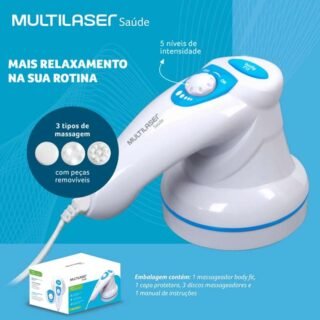 Massageador Corporal Body Fit 110V Multilaser Saude
