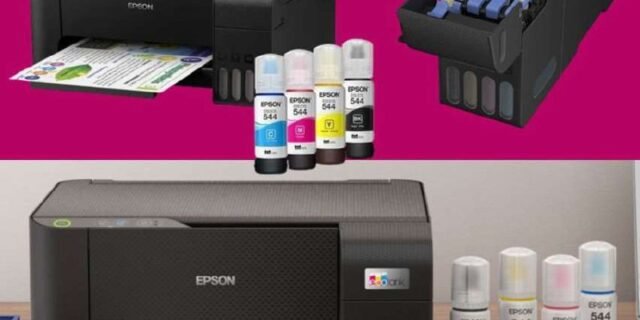 Epson, Multifuncional, EcoTank L3210 – Tanque de Tinta Colorida, USB, Bivolt