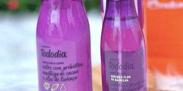 Conjunto Tododia Ameixa e Flor de Baunilha