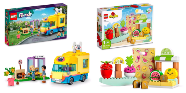 LEGO Friends: Van de Resgate Canino 41741 – 300 Peças