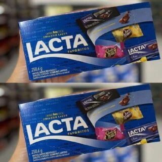 Kit 2 Caixa de Bombom Lacta Favoritos 250,6g