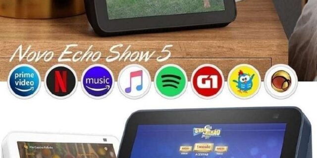 Echo Show 2ª Geração Smart Speaker Tela 5,5”