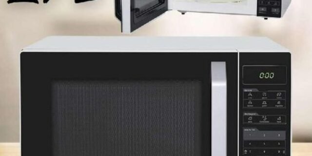 Micro-ondas 27L Branco e Preto Midea LED 127V