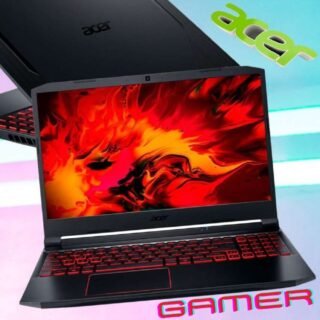 Notebook Acer Gamer Nitro 5 AN515-45-R1FQ AMD R7-5800H, 8GB, 512GB