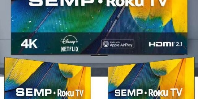 Smart TV LED 50″ 4K TCL Roku TV RP630
