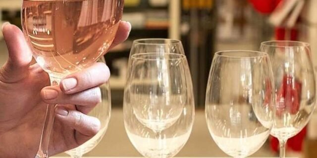 Jogo de Taças para Vinho Cristal 350ml ou 450ml 6 Peças – Haus Sense