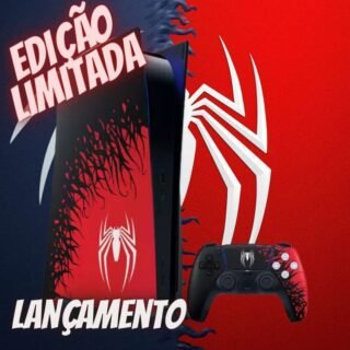 Console Sony Playstation 5 825GB Marvels – Spider-Man 2 Limited Edition Lançamento Pré-Venda