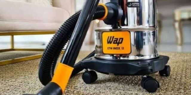 Aspirador de Pó E Água Wap Gtw 10 Litros Preto E Amarelo
