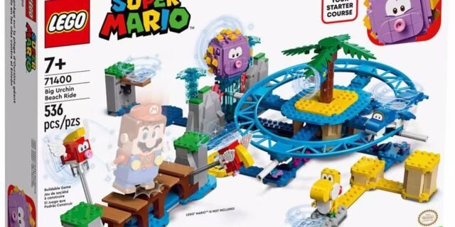 LEGO Super Mario: Passeio de Praia do Ouriço Gigante 71400 – 536 Peças