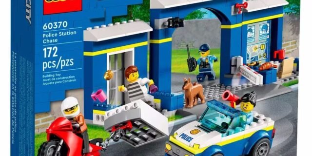 LEGO City: Perseguição na Delegacia de Polícia 60370 – 172 Peças