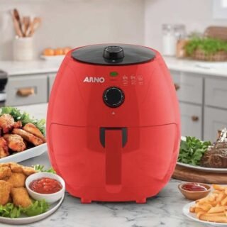 Fritadeira Arno Easy Fry 3,2L Vermelha ou Preta