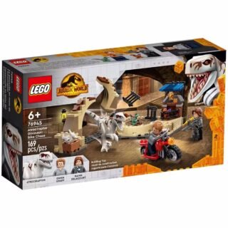 LEGO Jurassic World: Perseguição de Motocicleta – 169 Peças