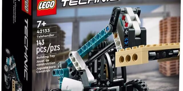 LEGO Technic: Carregadeira Telescópica – 143 Peças