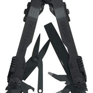 Gerber Gear 22-01545NN Alicate de ponta de agulha diesel, preto