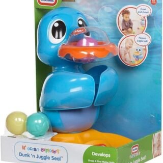 Candide 9906, Dunk ‘n Juggle Seal Little Tikes, Azul/Laranja