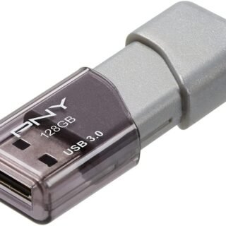 Pen Drive PNY 128 GB Turbo Attache 3 USB 3.0 Flash Drive – (P-FD128TBOP-GE)