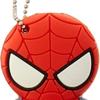 Marvel Chaveiro de cortador de unhas com toque macio: Homem-Aranha
